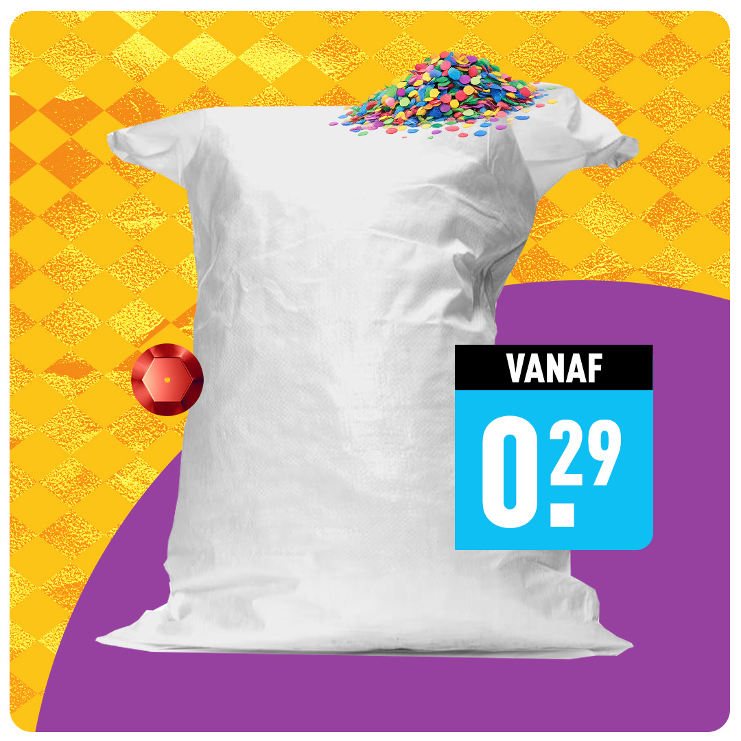 Polyprop geweven puinzakken 60 x 95 cm